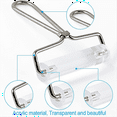 thumbnail image 4 of Acrylic Roller, Ideal for Anti Skid Tape Construction Tools, Clay Rolling Pin and Stamping Tool 10cm,1 x Clear acrylic roller,Transparent, 4 of 6