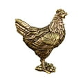 thumbnail image 3 of GROWTH TANK Chicken Tea Pet Handcrafted Ornament for Lovers Room Table Centerpieces Hen Shape, 3 of 9
