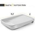 thumbnail image 3 of Bates- Paint Tray Liner, 9 Inch, 21 pcs, One Metal Paint Tray with 20 pcs Plastic Paint Pan Liners, Paint Pans Trays, Disposable Paint Tray, Paint Roller Tray Liners, Paint Trays for Painting Walls, 3 of 8