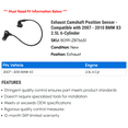 thumbnail image 2 of Exhaust Camshaft Position Sensor - Compatible with 2007 - 2010 BMW X3 2.5L 6-Cylinder 2008 2009, 2 of 2