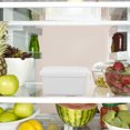 thumbnail image 5 of NICEXMAS 2pcs Butter Storage for Fridge White PE Covered Butter Container for Households, 5 of 8