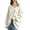 Beige, variant on Oversized V Neck Sweaters for Women Loose Slouchy Long Sleeve Knit Pullover Tops, Solid Color Relaxed Fit Drop Shoulder Knit Jumper, Casual Cozy Knitwear for Fall Winter Daily Street Outfits