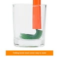 thumbnail image 4 of Toystoory Tapa de taza, cepillo de limpieza, ranuras, depurador de botellas, ranura, alimentador reutilizable lavable, cepillos de limpieza, Suministros de limpieza para el hogar Zanahoria, 4 of 6