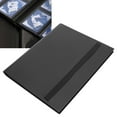 thumbnail image 1 of Card Binder, PP Black Trading Card Binder Secure  For Sports Card, 1 of 8