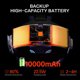 thumbnail image 3 of Correa de carga para Meta Quest 3/3S con luz LED parpadeante, carga rápida de 22 W, 10 000 mAh y accesorio VR retráctil con un solo clic, 3 of 5