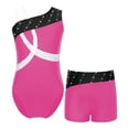 thumbnail image 2 of Alvivi Kids Girls Sleeveless Gymnastics Leotard with Boyshorts Set 6-16, 2 of 5
