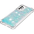 thumbnail image 6 of Compatible with Samsung Galaxy A23 5G Case Glitter Liquid Cute Clear Phone Case Floating Quicksand Shockproof Protective Bumper Silicone Soft TPU Case for Samsung Galaxy A23 5G Star Blue YB, 6 of 13