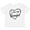 AA-White, variant on Inktastic I Love My Grandad in Black Chalk Heart Boys or Girls Baby T-Shirt