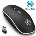 thumbnail image 2 of Ratón inalámbrico iMice, silencioso, 1600 DPI, ergonómico, sin ruido, USB, para PC, portátil, 2 of 7