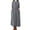 Gray, variant on Womens Cotton Linen Maxi Dress Casual Loose Solid A-line Dress Flowy Summer Beach Vacation Dress with Pockets Gray XXL