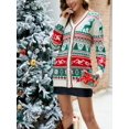thumbnail image 3 of LUBOT Nouveaux Cardigans de Noël Laids pour Femmes, 3 of 7