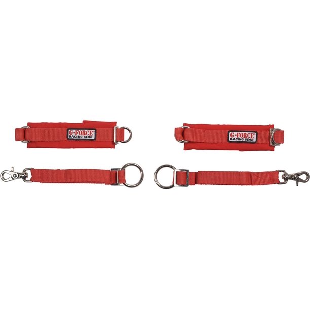 GFORCE Racing Gear ARM RESTRAINTS JR RED