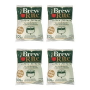BREW RITE 3.5" Disc Coffee Filters for Melitta 628354 1200 Pack