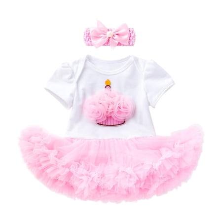 Adorable Pink Princess Dress Set for 18-21 Inch Reborn Dolls