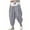 A-Grey829, variant on Men's Drawstring Harem Pants Baggy Relaxed Fit Vacation Casual Long Trousers