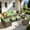 Green, variant on XIZZI 5 Pieces Wicker Patio Furniture All Weather Outside Seating Set High Back Rattan Outdoor Conversation Set with Cushion Ottoman for Balcony, Navy Blue