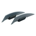 thumbnail image 2 of funtasica 2xMotorcycle Winglet Aerodynamic Spoiler Wing Fit for Electric Motorcycles Gray , Gray, 4 Pcs, 2 of 8