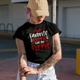 thumbnail image 2 of My Favorite People Call Me Pop Pop, Father's Day or Birthday, Black T-Shirt, Small, 2 of 5