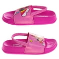 thumbnail image 5 of Disney Minnie Mouse Girls Toddler Flip Flops with back strap - Pink, 5-6, 5 of 8