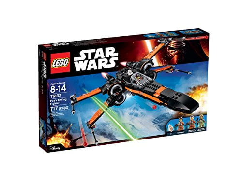 poe's x wing lego walmart