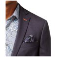 thumbnail image 3 of Tallia Mens Dotted Two Button Blazer Jacket, Purple, 36 Short, 3 of 3