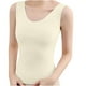 thumbnail image 5 of Penkiiy Chicas Seamless Ribbed Longline Sports Bra-Entrenamiento de cuello alto Racerback Yoga Bra para adolescentes Niños Dance Crop Top, 5 of 10