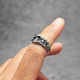thumbnail image 5 of Mushroom Star Men Rings Stainless Steel Retro Punk New In Rock Women Jewelry Fashion Accessories Stranger Things Gift Wholesale, 5 of 5
