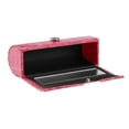 thumbnail image 1 of lionlar Étui en Cuir pour Rouge à Lèvres Boîte de Rangement avec Miroir pour Sac à Main Rouge Rose, 1 of 5
