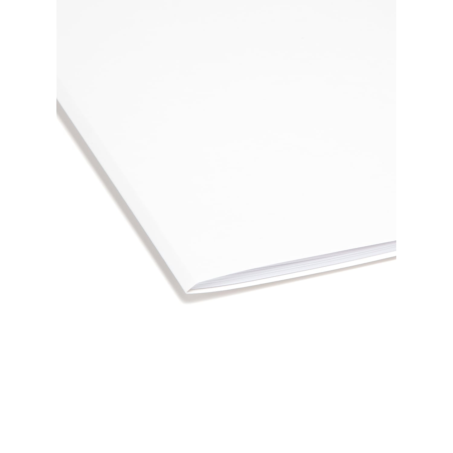 Smead 17834 File Folders, 1/3 Cut, Reinforced Top Tab, Legal, White, 100/Box