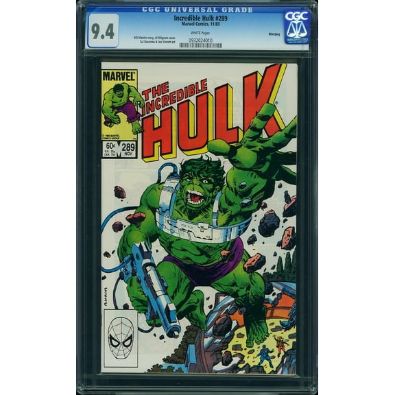 Incredible Hulk #289 - CGC 9.4 Comic Book
