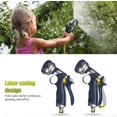 thumbnail image 4 of Garden Hose Spray Gun with Adjustable Patterns, Metal Hose Pipe Spray Gun Zinc Alloy High Pressure Spray Nozzle, 4 of 4