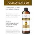 thumbnail image 2 of Polysorbate 20 By Velona - 16 Oz Solubilizer Food & Cosmetic Grade All Natural For Cooking Skin Care And Bath Bombs, 2 of 6