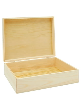 Set of 2 boxes***Unfinished small wooden box from natural wood with cover  3.1 x 3.1 x 2,35 inch(8x8x6cm) - With Wooden Love