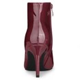 thumbnail image 3 of Unique Bargains Women's Pointed Toe Stiletto High Heels Ankle Boots, 3 of 6