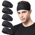 thumbnail image 1 of Diadema Acozycoo Running Diadema para hombre y mujer (paquete de 5), 1 of 7