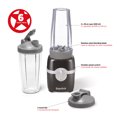 thumbnail image 2 of Starfrit Personal Blender - Two 828ml Cups - Stainless Steel Blade - High, Low & Pulse Modes - 300W - Black, 2 of 9