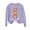 Purple, variant on Sweatshirts for Women Halloween Printed Long Sleeve Hoodie Top