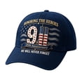 thumbnail image 2 of 9/11 25th Anniversary Patriotic Baseball Cap Honoring The Heroes We Will Never Forget American Flag Embroidered Tactical Dad Hat for Men Women, 2 of 5