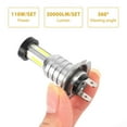 thumbnail image 5 of 2X H7 LED Headlight Bulb Kit High Low Beam 100W 30000LM Super Bright 6000K White, 5 of 5
