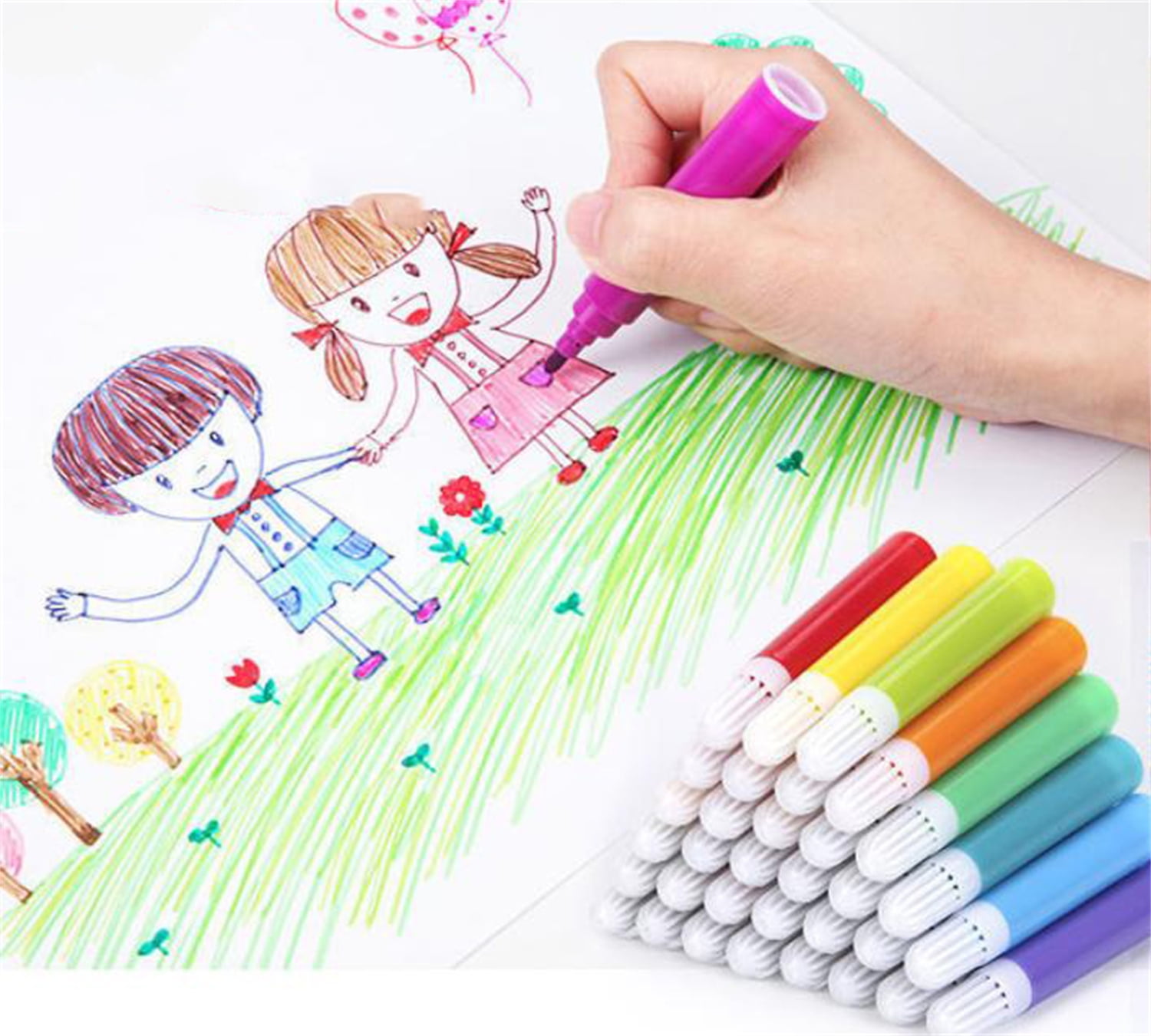 150 Pcs Art Supplies for Teen Girls,Bexikou 2 Set Arts and Crafts for Kids Ages 8-12, Painting & Drawing Art Supplies,Drawing Art Kit with with Markers, Watercolor Cakes, Color Pencils