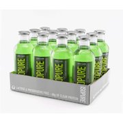 Isopure Zero Carb Protein Drink, Apple Melon, 40g Protein, 12 Ct