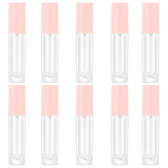 10pcs Empty Lip Gloss Bottles Tube Refillable Lip Glazes Bottle Samples Vials