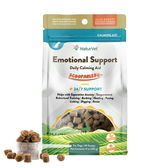 NaturVet Scoopables Emotional Support Dog Supplements