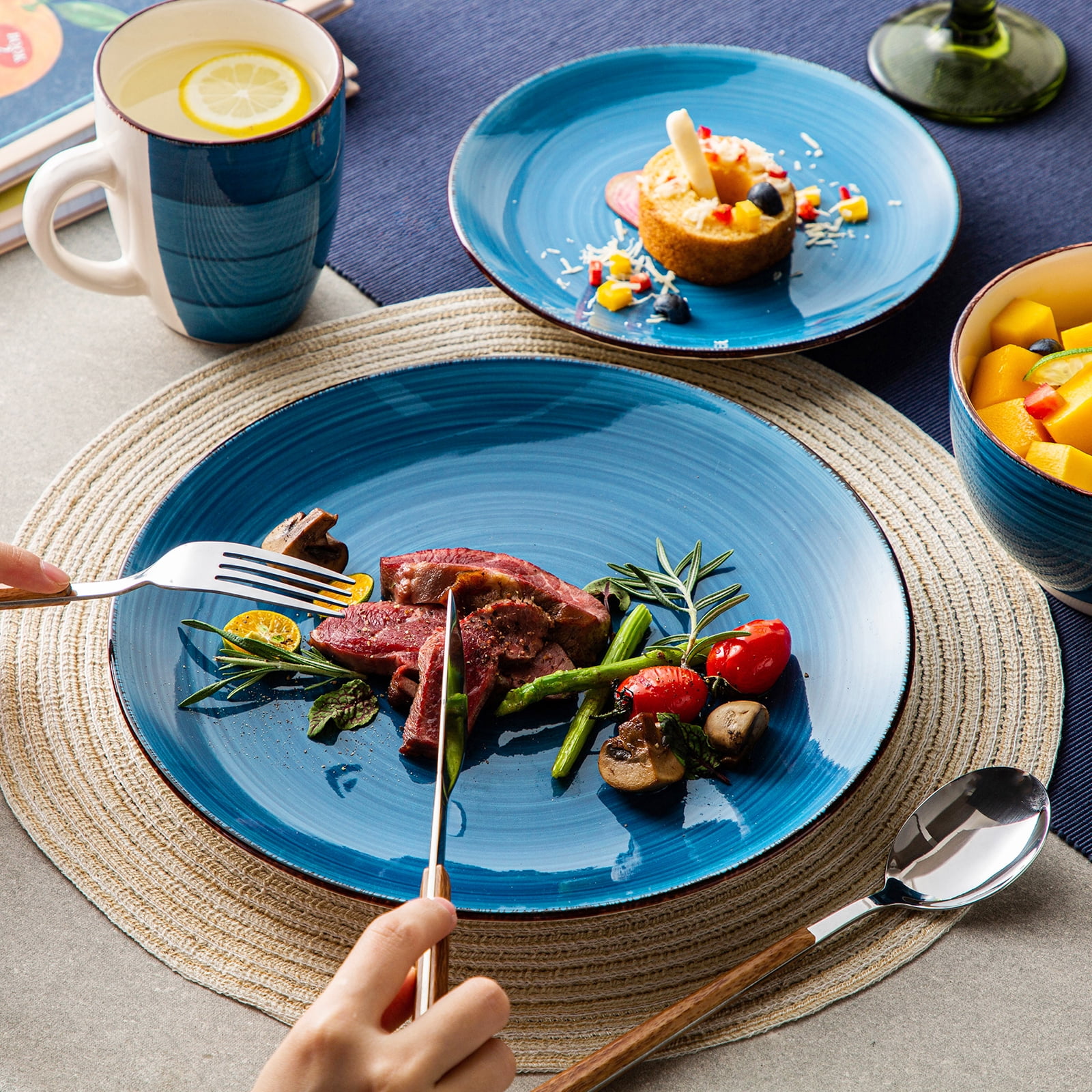 vancasso, Series Bella, 32-Piece Stoneware Dinnerware Set, Green Dinner Set, Service for 8 - Shop Black Friday Deals for 2024! - Walmart.com vancasso, Series Bella, 32-Piece Stoneware Dinnerware Set, Green Dinner Set, Service for 8 - Shop Black Friday Deals for 2024! - Walmart.com