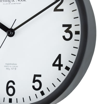 Buy Mainstays Basic Indoor 878 Black Analog Round Modern Wall Clock Online In Indonesia 761592027
