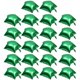 thumbnail image 1 of EeaseMX 20 globos de aluminio de 45 cm con forma de estrella de cinco puntas para carnaval, ideal para fiestas del Día de San Patricio (verde), 1 of 7