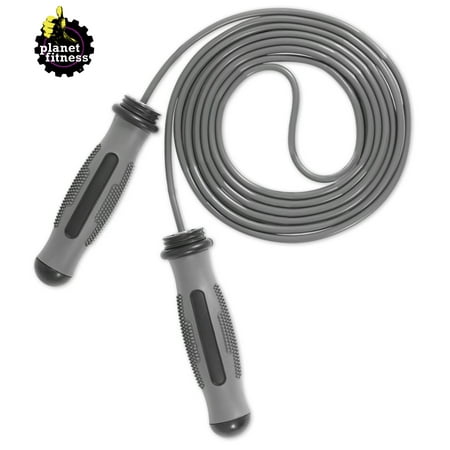 Planet Fitness Comfort Grip Jump Rope for Cardio 10 ft. for Men &