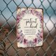 thumbnail image 2 of 1 Corinthians 13 Floral Bible Verse Wall Art Metal Tin Sign Scripture Art, Christian Quote, Nursery Bible Quote Poster Decor for Bedroom Wall Plaque (12x16 in), 2 of 5
