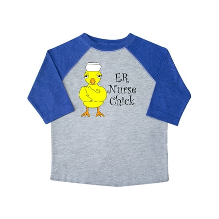 

Inktastic ER Nurse Chick Gift Toddler Boy or Toddler Girl T-Shirt