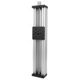 thumbnail image 1 of Mesa Deslizante CNC, Mesa Lineal Deslizante De Tornillo Estable, Aplicaciones De Vaivén Lineal De 2 Mm Negro/plata Para La Industria De Automatización De Impresoras 3D Líder 2, 1 of 8